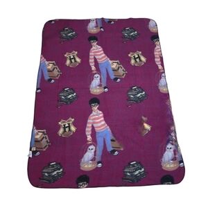 Mohawk Home Harry Potter Fleece Throw Blanket 46x63"